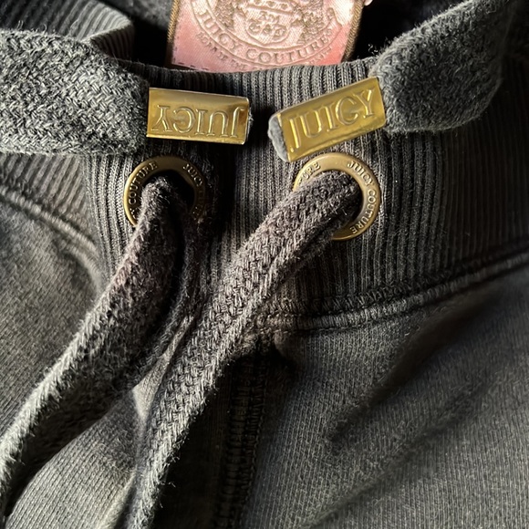 Juicy Couture black fleece green crest sweatsuit tracksuit full set - Picture 6 of 13